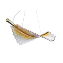 GobekUsa Leaf-Shaped Dining Table Chandelier | Art Decor Room Lustres
