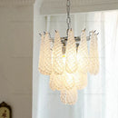 GobekUsa Crystal Glass Chandelier for Living, Dining & Bedroom - Elegant Medieval Art