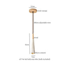 GobekUsa Cement LED Pendant Lights for Bedroom Living Room Kitchen House Decor