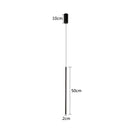 GobekUsa LED Pendant Light: Adjustable Line Strip Hanging Lamp for Modern Home Decor