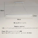 GobekUsa Designer Oval LED Pendant Lamp for Living, Dining, Restaurant, Bedroom Lighting