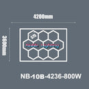 GobekUsa Hexagon LED Ceiling Light: High-Performance, Best-Selling, Honeycomb Design