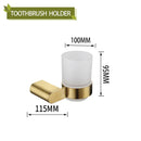 GobekUsa Bathroom Accessories Set: Towel Strip, Track, Holder, Rack, Hook, Dish, Toilet