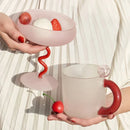 GobekUsa Colorful Glass Mug Set 350ml