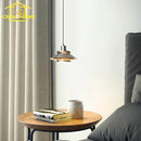 GobekUsa Industrial Retro LED Bedside Pendant Lights for Bedroom, Kitchen, Dining Room