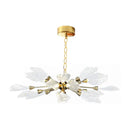 GobekUsa Leaf-Shaped Pendant Lights for Bedroom, Living Room, and Restaurant