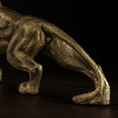 GobekUsa Golden Lion King Figurine: Modern Office & Home Decor Statue
