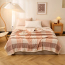 GobekUsa Japanese Milk Velvet Blanket: Soft, Thick, and Cozy for All Seasons