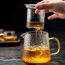 GobekUsa Glass Tea Pot Set for Kung Fu Tea and Coffee Brewing