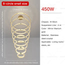 GobekUsa Crystal Chandelier: Elegant Post-Modern Lighting for Living Room & Restaurant