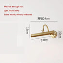 GobekUsa Gold Mirror Headlight Wall Light - Modern Bedroom Reading Lamp Art Deco