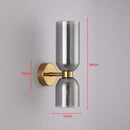 GobekUsa Glass Shade Wall Lamp: Modern Minimalist Art Lighting for Bedroom, Corridor, Staircase
