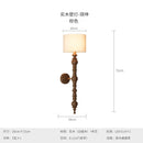 GobekUsa LED Wood Wall Light for Living Room Interior Decoration with Entrance Lighting