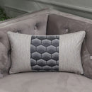 GobekUsa Frosted Gold Satin Lumbar Pillow Covers - Luxe Sofa Cushion Cases
