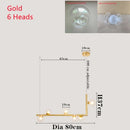 GobekUsa Double Glass Shade Pendant Light: Nordic Minimalist Design, LED Lamp for Living Room, Restaurant