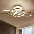 GobekUsa LED Chandelier Modern Ceiling Lamp for Living Dining Bedroom Home Lighting