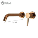 GobekUsa Gold Basin Faucet: Single Handle, Hot & Cold Water, Matte Black Finish