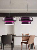 GobekUsa Large Glass Pendant Light Dining Table Kitchen Island Lamp