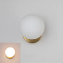 GobekUsa Glass Ball Wall Lamp: Modern Nordic Design for Bedroom, Living Room, Study & Aisle
