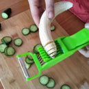 GobekUsa 2-in-1 Peeler Slicer for Fruits and Vegetables