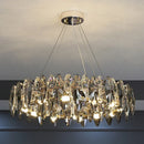 GobekUsa Crystal Ceiling Chandelier LED Modern Luxury Lighting for Living Dining Bedroom