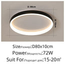 GobekUsa LED Chandelier Lights for Home Living Study Room Bedroom Hall Lighting