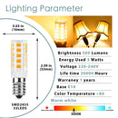 GobekUsa G9 LED Corn Bulb 3W 5W 220V 3000K 6000K Silica Gel SMD2835 Chandelier Light