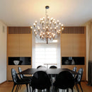 GobekUsa LED Candle Chandelier: Elegant Italian Design Pendant Light for Home Decor