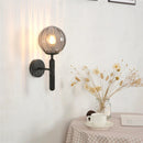 GobekUsa Blue Glass Balls Wall Sconce for Living Room, Bedroom, or Corridor