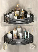GobekUsa Corner Shelf Organizer - Bathroom & Kitchen Storage Solution