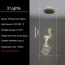 GobekUsa LED Ceiling Chandelier Stairs Pendant Lamp Modern Novelty Lighting Living Room Dining Room