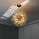 GobekUsa Dandelion Chandelier: Luxury Crystal Pendant Lamp for Living Room and Bedroom