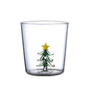 GobekUsa 300ml 3D Christmas Tree Wine Glass Cup - Elegant Holiday Gift Drinking Glass