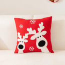 GobekUsa Embroidered Christmas Pillow Cases for Festive Decor
