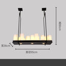 GobekUsa Glass LED Chandelier - Stylish Lighting for Home Decor & Dining Room