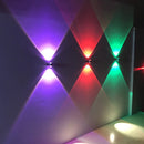 GobekUsa LED Wall Lamp Up/Down Light Aluminum Sconce Bedroom Decor Acrylic Abajur