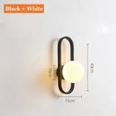 GobekUsa Glass Aisle Wall Lamp Post-Modern Indoor Decoration Art Lighting