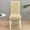 GobekUsa Blue Quilted Chair Cover Slipcover Stretch Elastic Chair Protector for Banquet