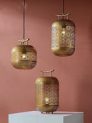 GobekUsa Chinese Zen Art Birdcage Pendant Light for Restaurant Tea Room