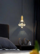 GobekUsa Diamond Crystal Pendant Lights for Luxe Decor in Restaurant, Bedroom, or Salon