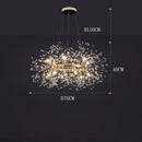 GobekUsa LED Pendant Chandeliers for Living and Dining Room - Modern Indoor Hanging Light