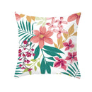 GobekUsa Autumn Maple Leaves Pillow Cases Short Plush Cushion Cover Sofa Pillowslip