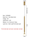 GobekUsa LED Pendant Lamp: Modern Bedroom & Living Room Hanging Light for Bar, Cafe & Bedside