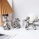 GobekUsa Golden Monkey Dog Rabbit Ceramic Balloon Animals Desk Ornament