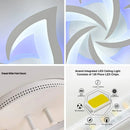 GobekUsa Lotus LED Chandelier for Living Dining Bedroom Kitchen Art Deco Ceiling Light