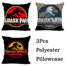 GobekUsa Jurassic Park Dinosaur Pillowcase Cover for Living Room Sofa and Chair