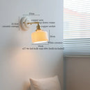GobekUsa Ceramic LED Wall Lamps - Minimalist Modern Nordic Design for Living Room, Bedroom, Mirror