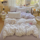 GobekUsa Cloud Touch Ultra Soft Duvet Cover Set in Sweet Design & Double Layer Yarn