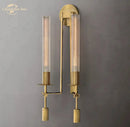 GobekUsa Glass Double Sconce LED Wall Light Retro Fixture Lighting