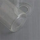 GobekUsa Clear Glass Cylinder Lamp Shade for E27 E26 Socket - Vanity Chandelier Floor Light